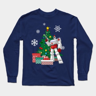 Ratchet Around The Christmas Tree Transformers Long Sleeve T-Shirt